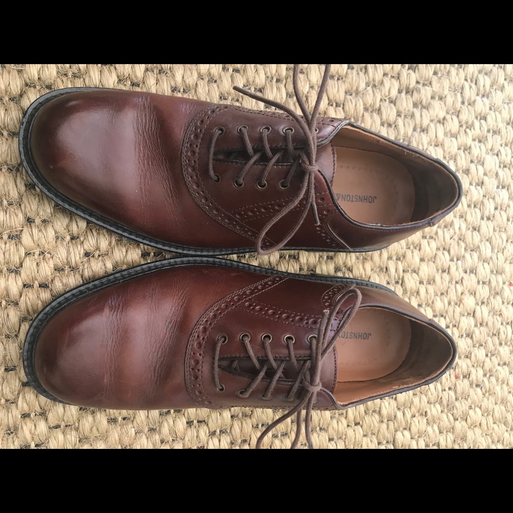 Johnson & Murphy leather shoes